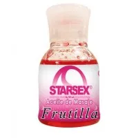 Aceite para masajes comestible sabor frutilla 