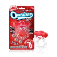 Anillo Vibrador Overtime Rojo 