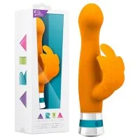 Vibrador femenino Flutter Naranjo