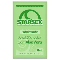 Lubricante anal Aloe Vera Star Sex 10ml.